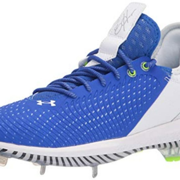 Under Armour Men\'s Harper 5 Low St Baseball Shoe, Royal/White/White main image 5